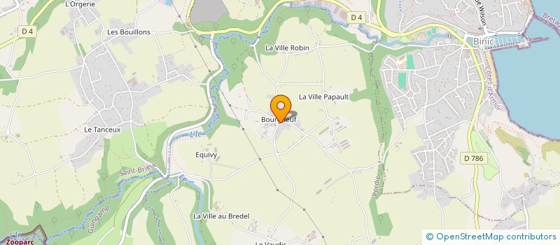 localisation de l'entreprise ASSOCIATION EMPATIK  PORDIC