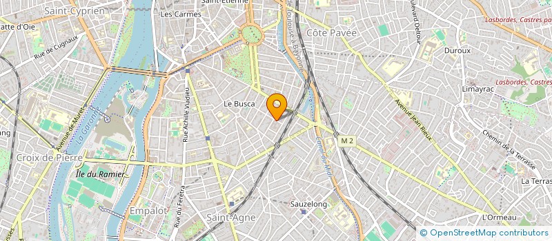 localisation de l'entreprise ASSOCIATION EMPORIATRIE  TOULOUSE