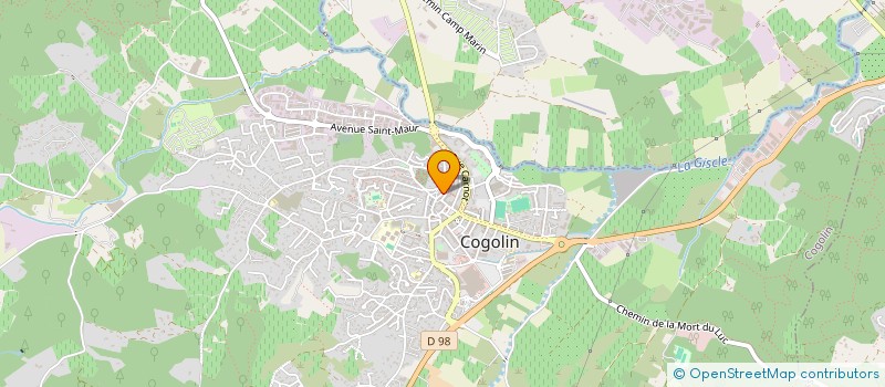 localisation de l'entreprise ASSOCIATION EMPREINTES ET TRADITIONS à COGOLIN