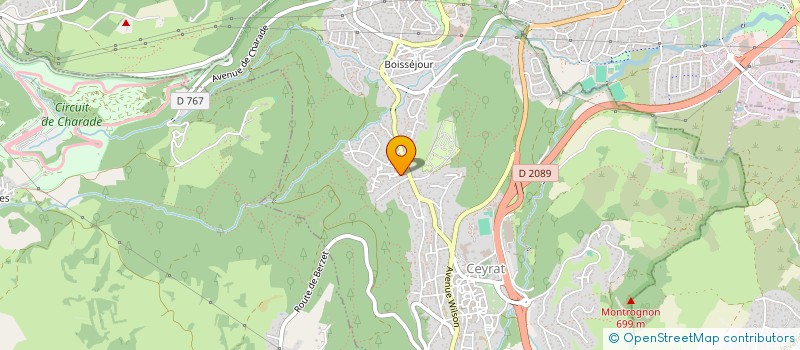 localisation de l'entreprise ASSOCIATION EN AVANT LA MUSIQUE  CEYRAT