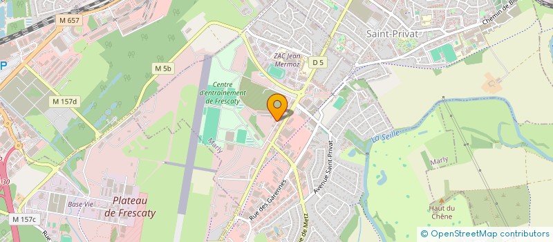 localisation de l'entreprise ASSOCIATION EN BOTTES VERTES  MARLY