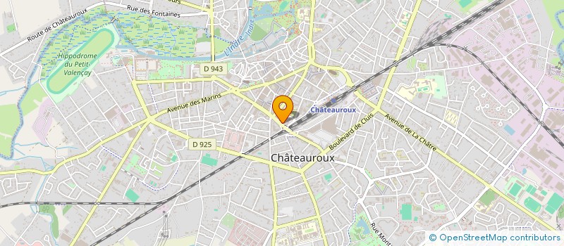 localisation de l'entreprise ASSOCIATION EN FAVEUR DE L'INVESTISSEMENT PATRIMONIAL ET ENTREPRENEURIAL à CHATEAUROUX