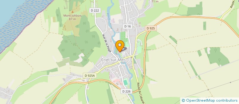 localisation de l'entreprise ASSOCIATION EN FORME A CRIEL  CRIEL-SUR-MER