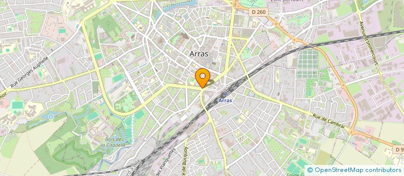 localisation de l'entreprise ASSOCIATION EN MARCHE à ARRAS