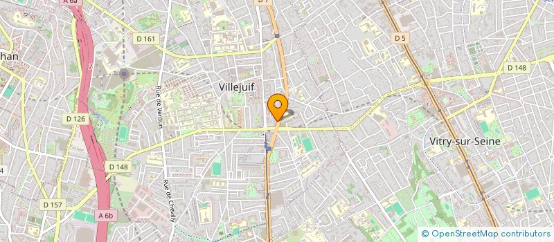 localisation de l'entreprise ASSOCIATION EN ROUTE CONTRE L EXCLUSION à VILLEJUIF