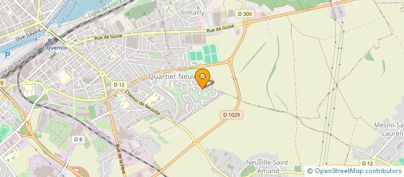 localisation de l'entreprise ASSOCIATION EN TRANS'AISNE à SAINT-QUENTIN