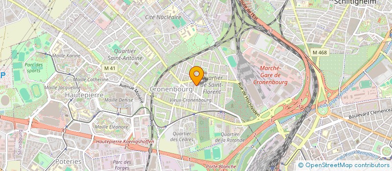 localisation de l'entreprise ASSOCIATION ENARGOS à STRASBOURG