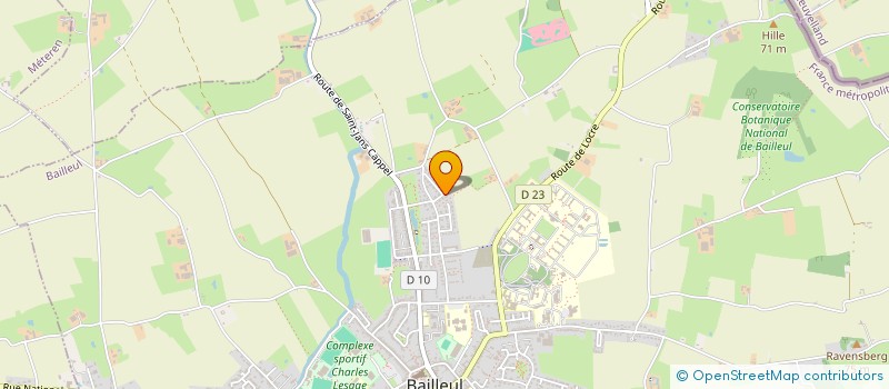localisation de l'entreprise ASSOCIATION ENCORE! à BAILLEUL