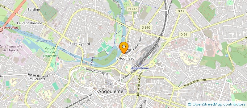 localisation de l'entreprise ASSOCIATION ENCRE SECHE à ANGOULEME