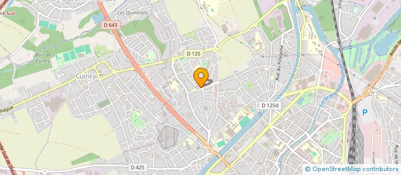 localisation de l'entreprise ASSOCIATION ENERGIE à DOUAI
