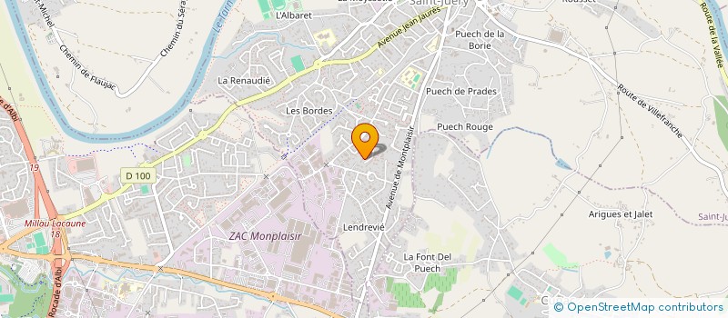 localisation de l'entreprise ASSOCIATION ENERGIE ET ARKANES à SAINT-JUERY