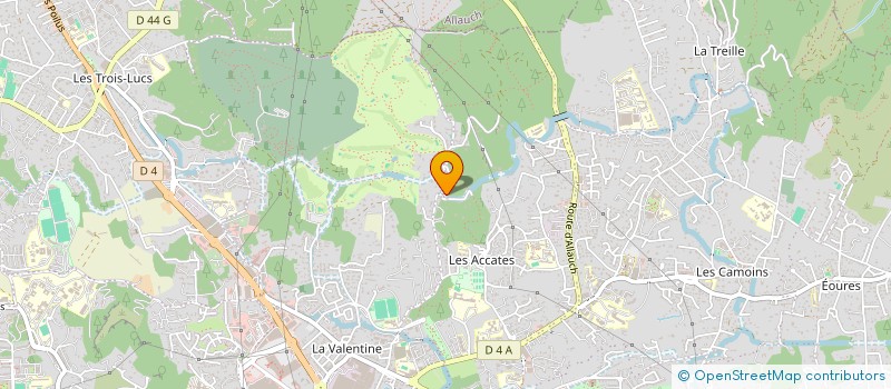 localisation de l'entreprise ASSOCIATION ENFANCE VERTE  MARSEILLE