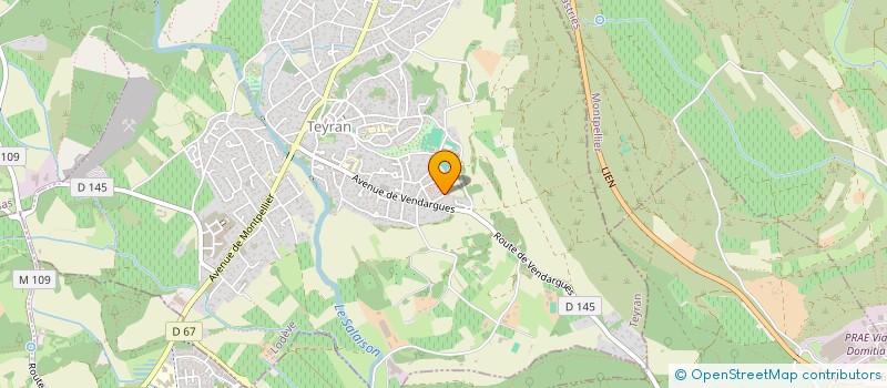 localisation de l'entreprise ASSOCIATION ENFANTS DEFAVORISES  TEYRAN