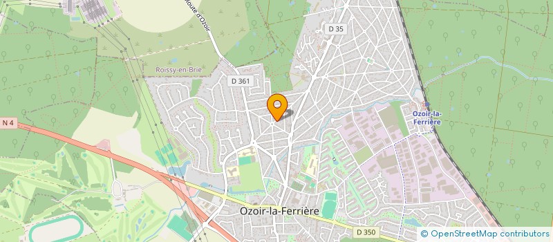 localisation de l'entreprise ASSOCIATION ENFANTS ORPHELINS DU CAMBODGE  OZOIR-LA-FERRIERE