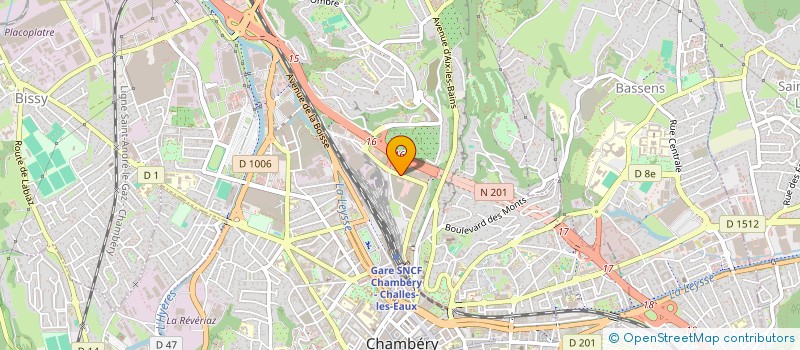 localisation de l'entreprise ASSOCIATION ENFIN REEMPLOI à CHAMBERY