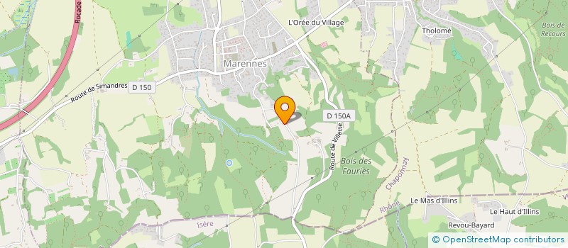 localisation de l'entreprise ASSOCIATION ENJOYOGA  MARENNES