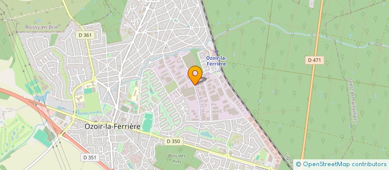 localisation de l'entreprise ASSOCIATION ENSEMBLE à OZOIR-LA-FERRIERE
