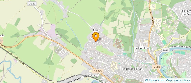 localisation de l'entreprise ASSOCIATION ENSEMBLE  CHARLEVILLE-MEZIERES