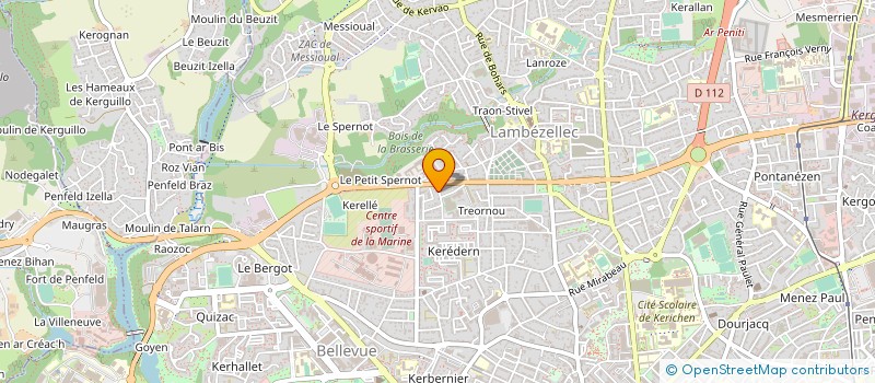 localisation de l'entreprise ASSOCIATION ENSEMBLE POUR L'INSTANT à BREST