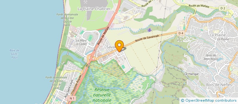 localisation de l'entreprise ASSOCIATION ENTENTE DU QUARTIER DE TROIS CHEMINS à SAINT-PAUL