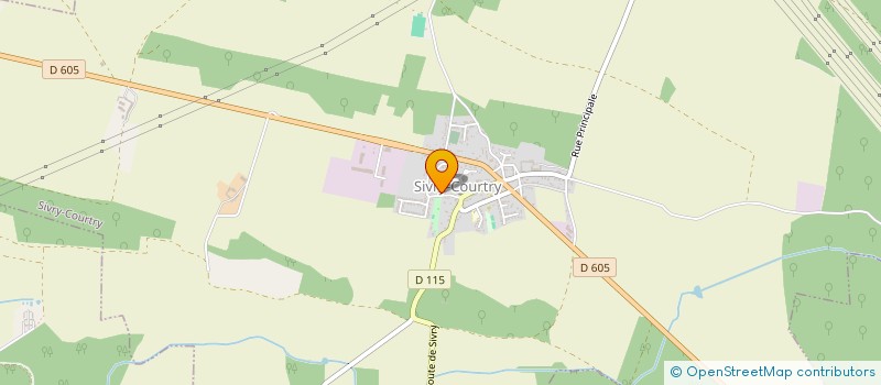 localisation de l'entreprise ASSOCIATION ENTENTE SIVRY COURTRY  SIVRY-COURTRY
