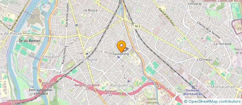 localisation de l'entreprise ASSOCIATION ENTENTE SPORTIVE DE TOULOUSE à TOULOUSE