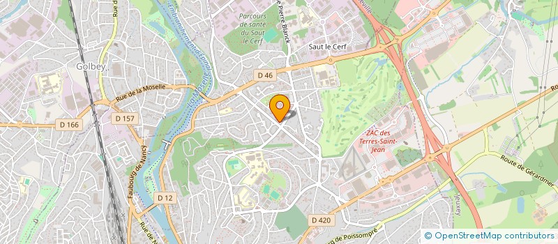 localisation de l'entreprise ASSOCIATION ENTR ACTES  EPINAL