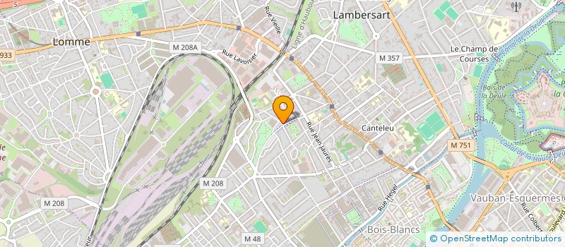 localisation de l'entreprise ASSOCIATION ENTR'AIDE PUPILLES ETAT à LILLE