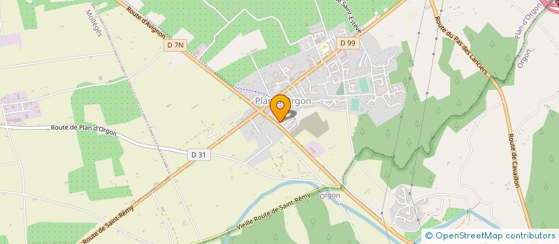 localisation de l'entreprise ASSOCIATION ENTR'AINES à PLAN-D'ORGON