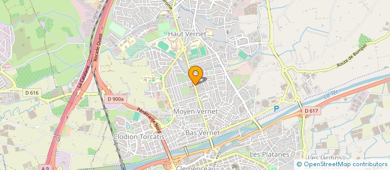 localisation de l'entreprise ASSOCIATION ENTRACTE à PERPIGNAN