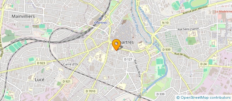 localisation de l'entreprise ASSOCIATION ENTRACTE à CHARTRES