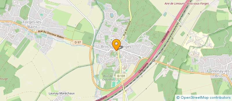 localisation de l'entreprise ASSOCIATION ENTRAIDE FAMILLES NORD-SUD à BRIIS-SOUS-FORGES