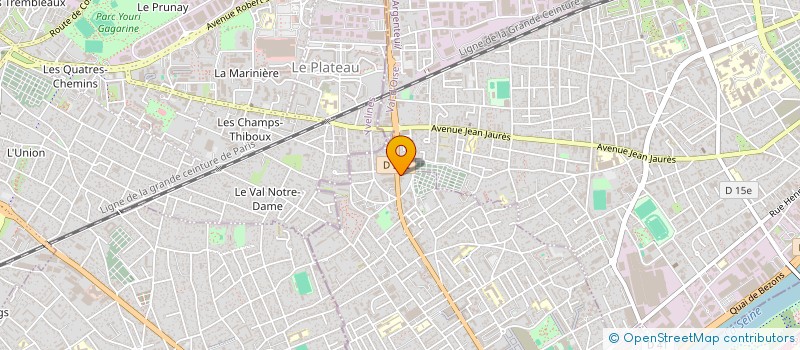 localisation de l'entreprise ASSOCIATION ENTRAIDE GAMING INFORMATIQUE SERVICE à BEZONS