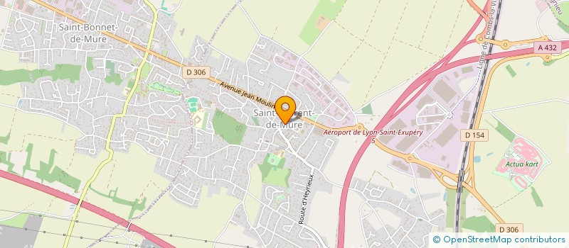 localisation de l'entreprise ASSOCIATION ENTRAIDE MUROISE  SAINT-BONNET-DE-MURE