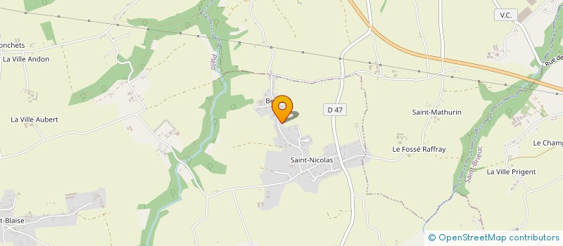localisation de l'entreprise ASSOCIATION ENTRE DEUX MONDES à PLELO