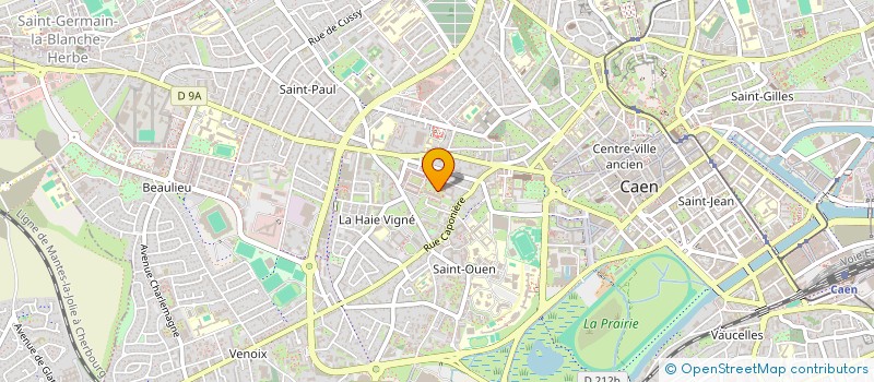 localisation de l'entreprise ASSOCIATION ENTRE LES FILS à CAEN