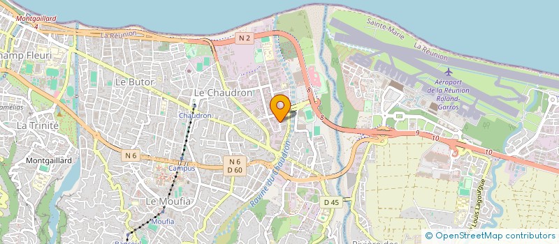 localisation de l'entreprise ASSOCIATION ENTREPRENDRE POUR LA SECURITE ROUTIERE AU TRAVAIL à SAINT-DENIS