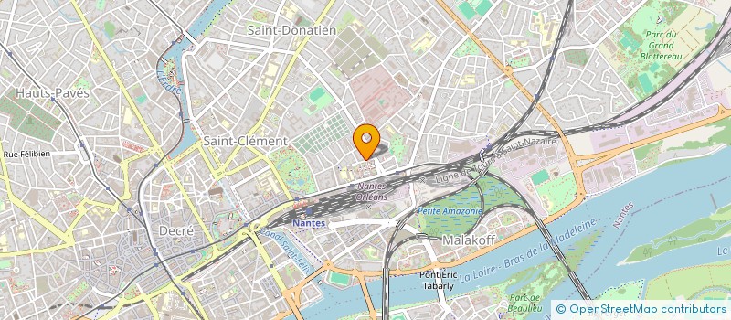 localisation de l'entreprise ASSOCIATION ENTREPRISE  NANTES