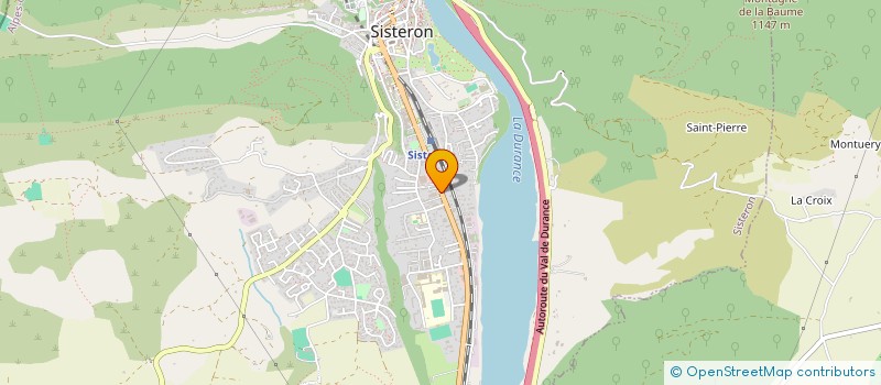 localisation de l'entreprise ASSOCIATION ENTREPRISES DES PLANTIERS à SISTERON