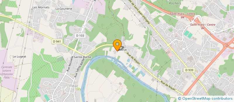 localisation de l'entreprise ASSOCIATION ENTREZ DANS LA BANDE à FLEAC
