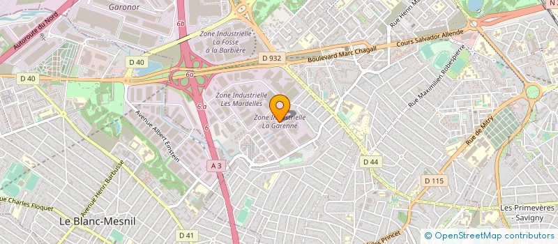 localisation de l'entreprise ASSOCIATION ENVERGURE à AULNAY-SOUS-BOIS