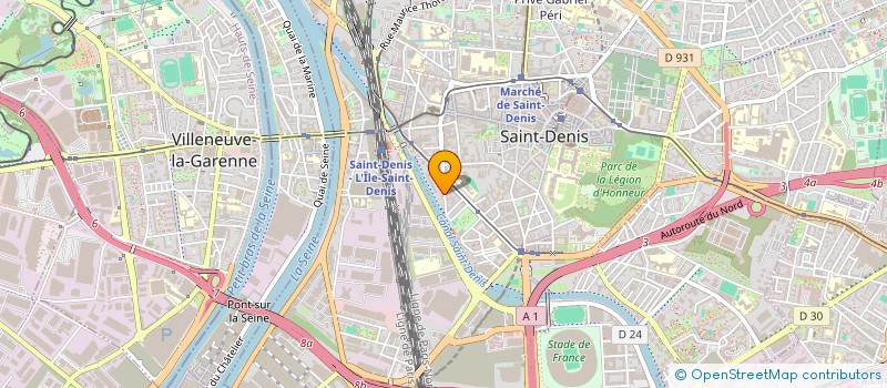 localisation de l'entreprise ASSOCIATION ENVIRONNEMENT ET SERVICES à SAINT-DENIS