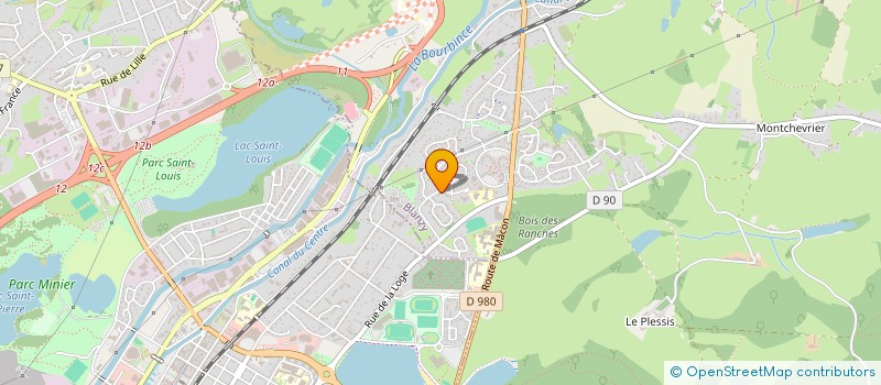 localisation de l'entreprise ASSOCIATION ENZO ET THIMEO  BLANZY