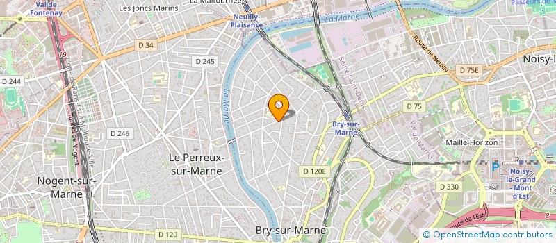 localisation de l'entreprise ASSOCIATION EP2 à BRY-SUR-MARNE