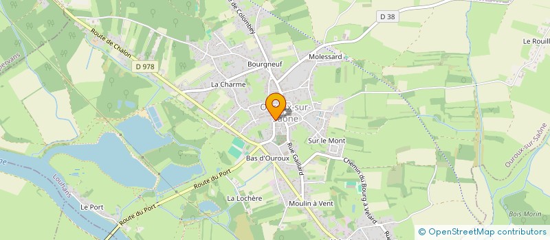 localisation de l'entreprise ASSOCIATION EPRIMOU  OUROUX-SUR-SAONE
