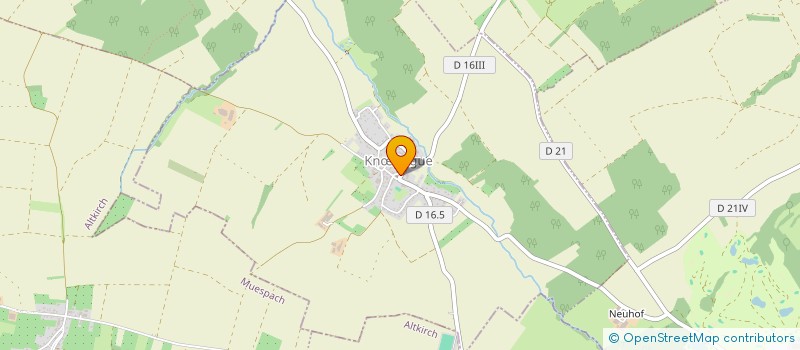 localisation de l'entreprise ASSOCIATION EQUESTRE DE KNOERINGUE  KNRINGUE