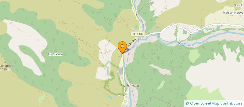 localisation de l'entreprise ASSOCIATION EQUESTRE DES 3 VALLEES  DIGNE-LES-BAINS