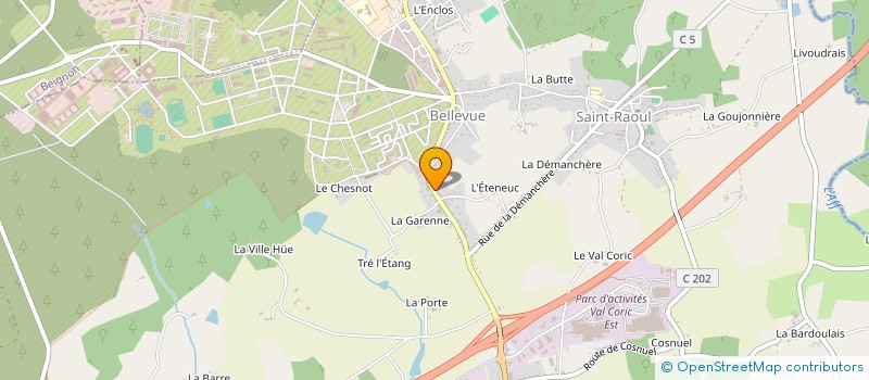 localisation de l'entreprise ASSOCIATION EQUESTRE DES ECOLES DE SAINT-CYR COETQUIDAN DITE LE CLUB A  GUER