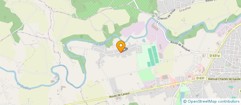 localisation de l'entreprise ASSOCIATION EQUESTRE GRAULHETOISE  GRAULHET