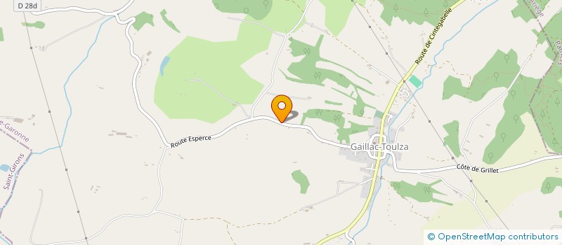 localisation de l'entreprise ASSOCIATION EQUI ES-TU OCCITANIE  MARLIAC